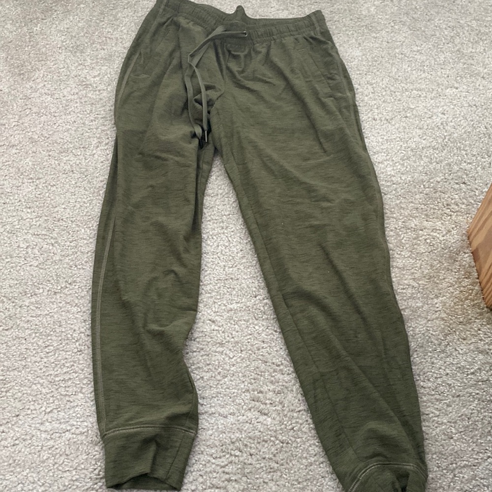 dark green old navy joggers